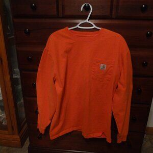 Carhartt Long Sleeve Shirt, Men's Large
